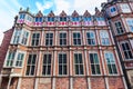 Facade of the devil house in Arnhem, Netherlands Royalty Free Stock Photo