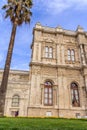 Facade of Dolmabahce palace