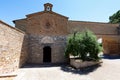 Facade chiesa di San Jacopo al Tempio Templar church Saint James, San Gimignano, Siena, Italy