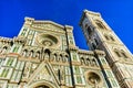 Facade Duomo Cathedral Florence Italy
