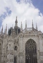 Facade of duomo Cathedral Royalty Free Stock Photo