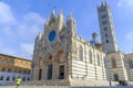 Facade of the Duomo, Siena, Tuscany, Italy