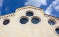 Facade of the Duomo in Spilimbergo Royalty Free Stock Photo