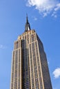 Facade of Empire State Building Royalty Free Stock Photo