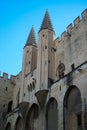 Palace of the Popes Avignon France Royalty Free Stock Photo