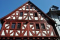 Facade of Fachwerkhaus in Germany