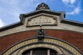 Facade of the Faenza theatre, the oldest movie theatre in Bogota, Colombia opened in 1924. The building is an example of Art