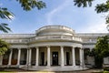 Facade of the Falaknuma palace, Hyderabad, Telangana, India