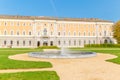 Facade of the galleria sabauda, archeological museum in Turin it Royalty Free Stock Photo