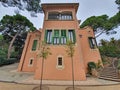 Facade of Gaudi House Royalty Free Stock Photo