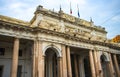 The facade of the Genova Piazza Principe railway station