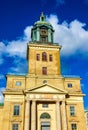 Facade of Gothenburg cathedral in Sweden