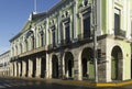 In the state of Yucatan the Government Palace of Merida Royalty Free Stock Photo