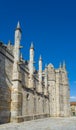 Facade of the Guarda Cathedral. Portugal. Royalty Free Stock Photo