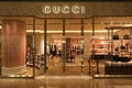 Facade of GUCCI retail store