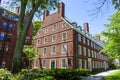 Facade of the Harvard Hall, Harvard University, Boston Royalty Free Stock Photo