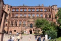 Facade of Heidelberg Castle, Germany