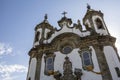 Church of Our Lady Of Carmel (Igreja Nossa Senhora do Carmo), located in Sao Joao Del Rey, Minas Gerais, Brazil Royalty Free Stock Photo