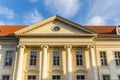 Facade of the historic Amtsgericht building in Braunschweig Royalty Free Stock Photo