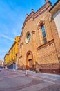 Sant\'Agnese Church on Via Marsala, Lodi, Italy Royalty Free Stock Photo