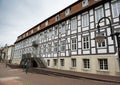 Facade of a historic building in Horn-Bad Meinberg, Lippe, Royalty Free Stock Photo