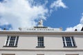 Facade of the historic Corn Exchange building in Tunbridge Wells