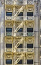 Facade of historic skyscraper Royalty Free Stock Photo