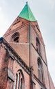 the historic St. Nikolai church in Kiel, Germany