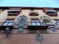 Facade historical building-Granada-Andalusia