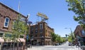 Facade of Hotel Monte Vista in the center of Flagstaff, Arizona Royalty Free Stock Photo