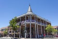 Facade of hotel Weatherford in Flagstaff, Arizona Royalty Free Stock Photo