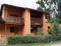 Huaylla house, Leymebamba, Chachapoyas, Amazonas, Peru, South America Royalty Free Stock Photo