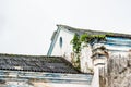 Facade of Igreja da Matriz on a rainy day. City of Valenca, Bahia