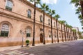 Facade of the Istituto Maria Immacolata in the center of Taranto Italy