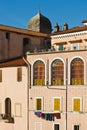 Facade of Italian House Royalty Free Stock Photo