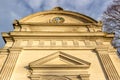 Facade of Italian XVII Century church Royalty Free Stock Photo