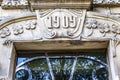 Facade of an Jugendstil building from the year 1901 in the old center of Baku, Azerbeijan