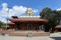 Facade of Kageshwor Mahadev temple, originated built in 1711, dedicated to an incarnation of Lord Shiva, Hanuman Durbar Square