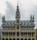 Facade of the Kings House, Brussels, Belgium Royalty Free Stock Photo