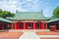 Facade of Koxinga Shrine in Tainan, Taiwan