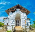 The facade of Lankathilaka Vihara