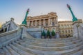 Facade of the Library of Congress Thomas Jefferson Building