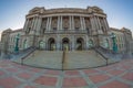 Facade of the Library of Congress Thomas Jefferson Building