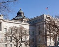 Facade of Library of Congress Washington DC Royalty Free Stock Photo