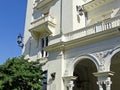 Facade of the Livadia Palace, here in 1945 was held the Yalta conference of the heads of the anti-Hitler coalition