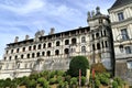 Facade of the lodges of the royal castle of Blois Royalty Free Stock Photo
