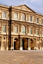 Facade of the Louvre Royalty Free Stock Photo
