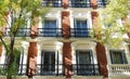 Facade of a luxury apartment building