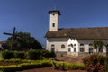 Facade of the main church of Sao SebastiÃÂ£o in the city of Cardoso in the state of Sao Paulo