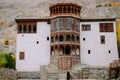 Facade and main entrance of Khaplu fort palace